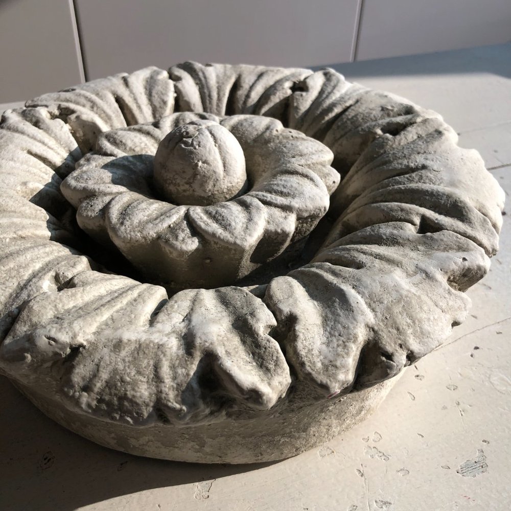 Architectural Rosette Decorative Element